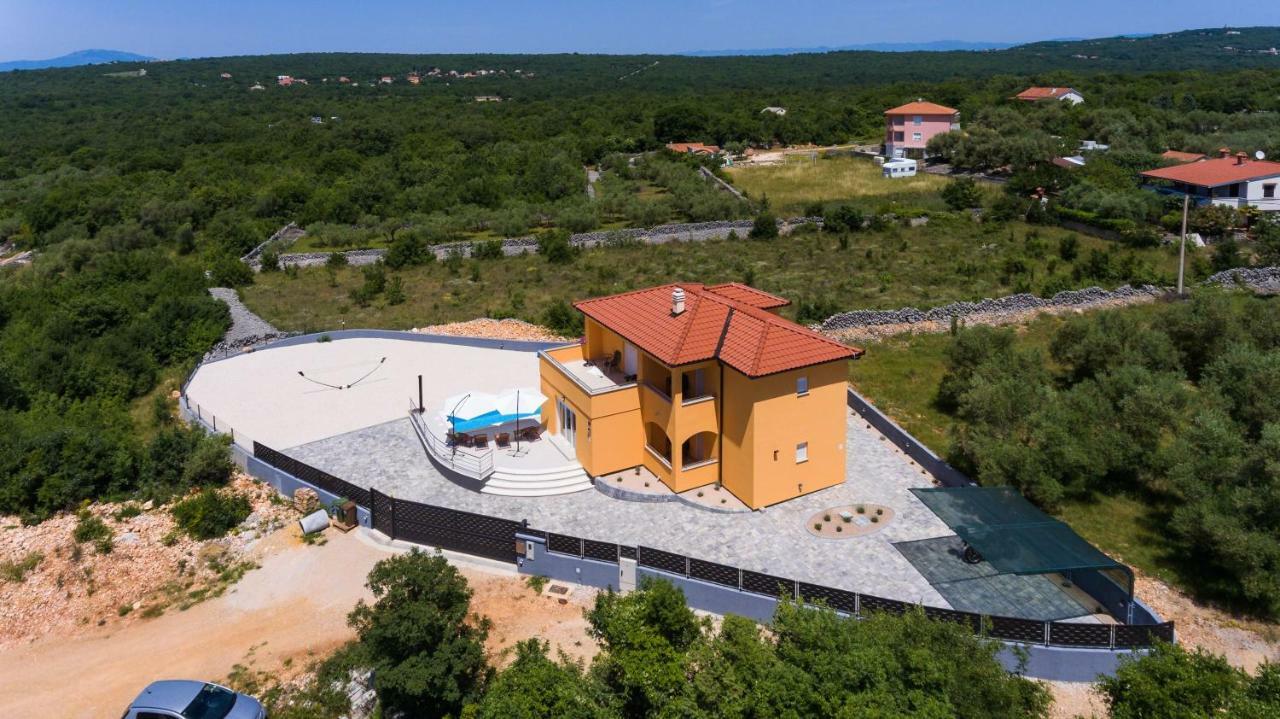 House - Villa Skyline Skrbčići Buitenkant foto